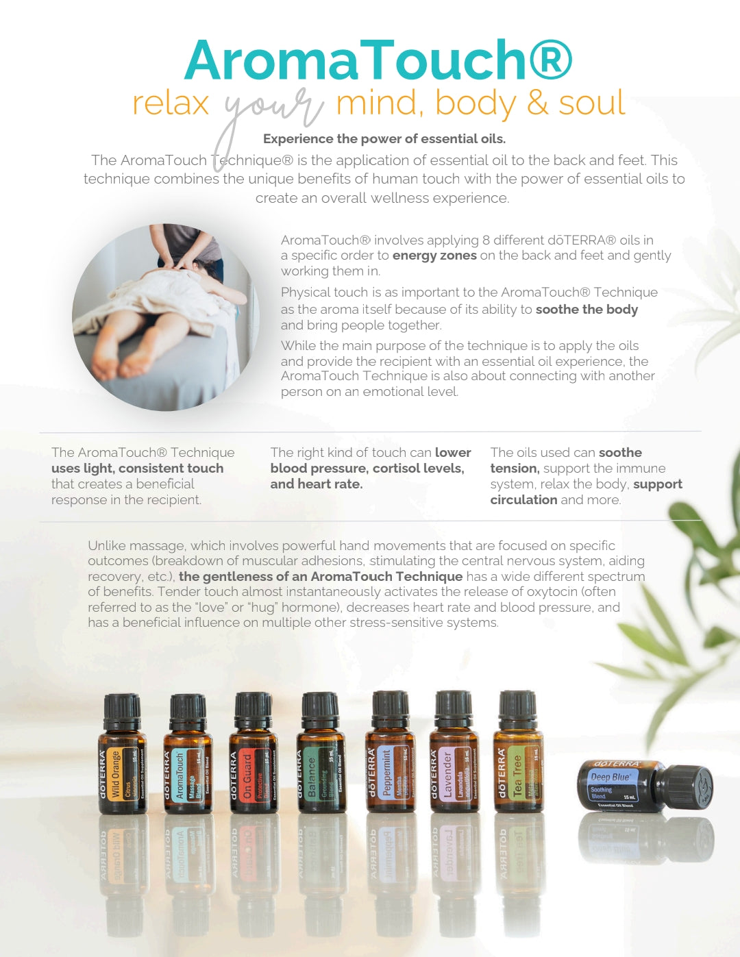 dōTERRA AromaTouch Experience – Crystal Healing With Vicky