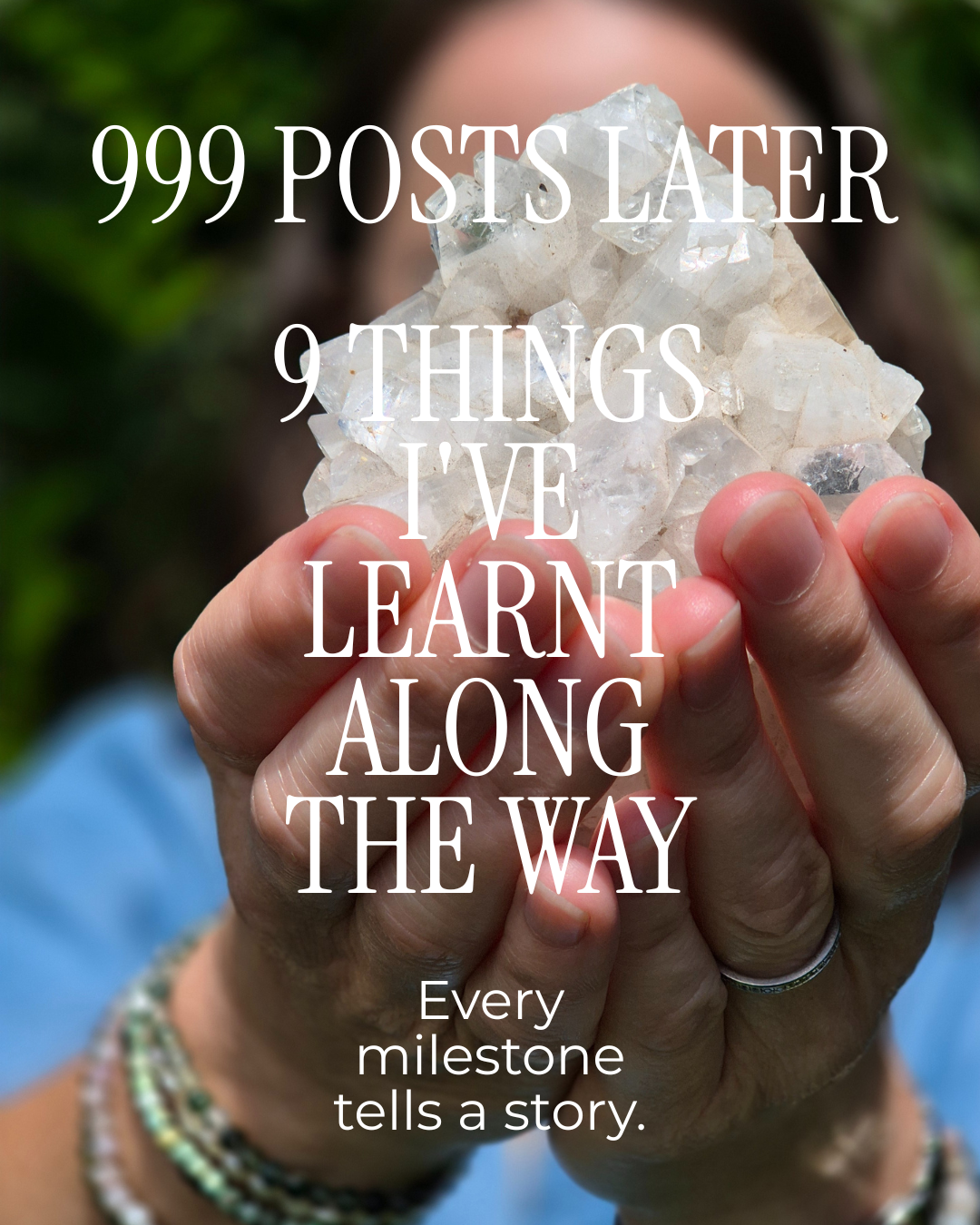 1,000 Posts Later: Building a Crystal Healing Business That Feels Like Me