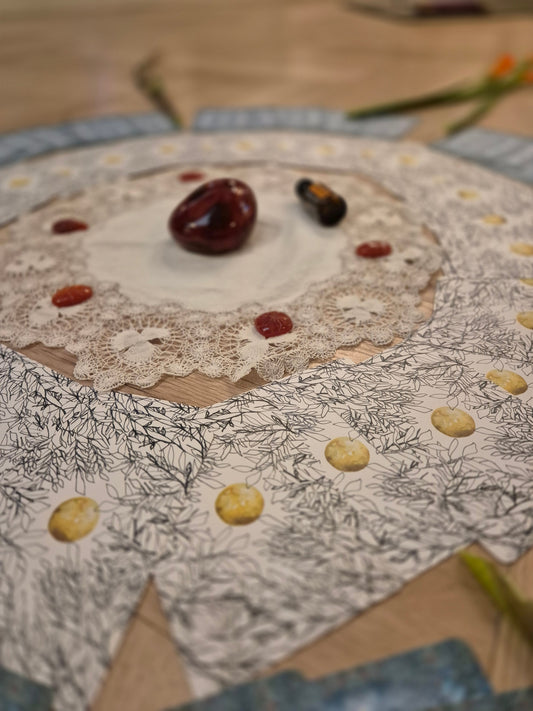 A look inside our Carnelian Crystal Circle