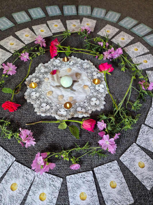 Monthly crystal circle in Exmouth