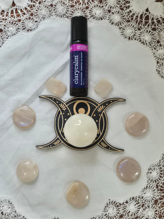 Release & Flow - Online Crystal Circle with Moonstone & dōTERRA ClaryCalm 6th August 7pm - 8.30pm UK