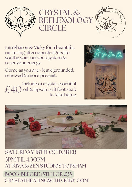 Crystal & Reflexology Circle
